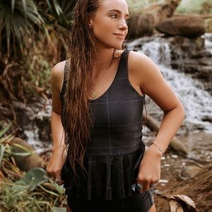 Albion Fit Brisbane Peplum Tankini Top